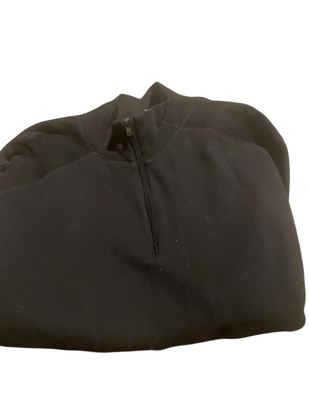 Madison size XL Men's Black Quarter-Zip Sweater never worn
